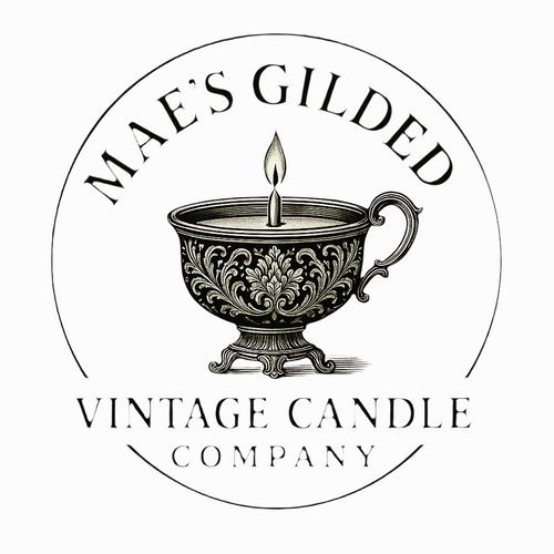 Mae's Gilded Vintage Candle Company